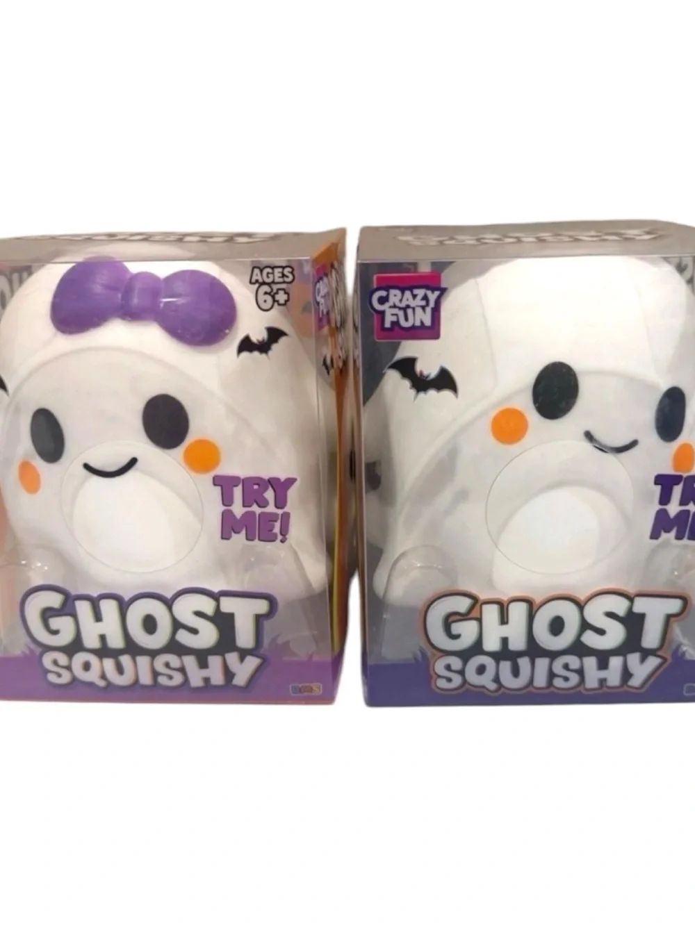 RMS Crazy Fun VIRAL Ghost Squishy Couple Boy and Girl Set Bundle
